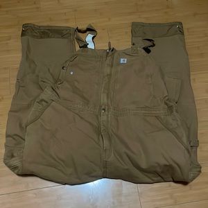 Carhartt Tan Work Overalls